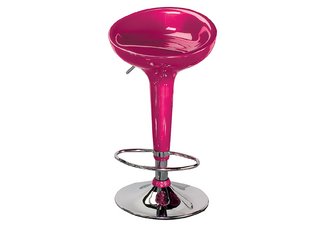 Pink Scooper Stool