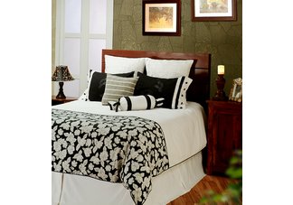 Black & White Cotton Bedding Set