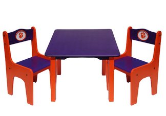 Clemson University Table & Chair Set