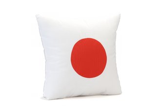 Japan Flag Pillow.