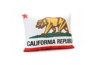 California Flag Pillow.