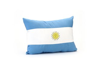 Argentina Flag Pillow.