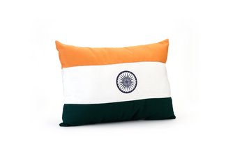India Flag Pillow.