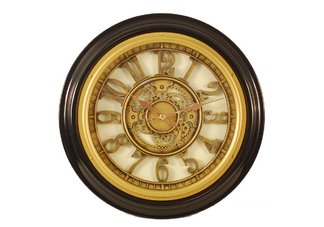 Resin Raised inner dial and case wall clock