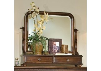 maple dresser mirror