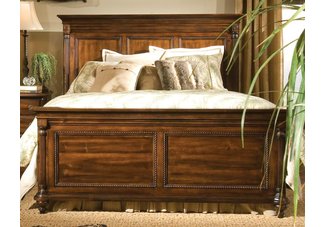 maple panel bed