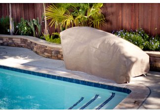 Patio Chaise Lounge Cover including "Duck Dome" feature