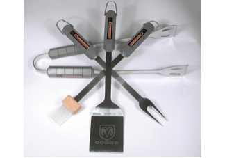 Charger 4 Piece BBQ Grilling Utensil Set