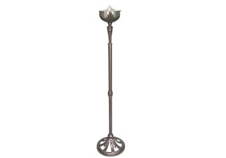 Antique Brass Classic Pedestal Torch