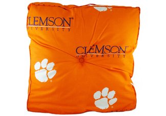 Clemson Floor Pillow