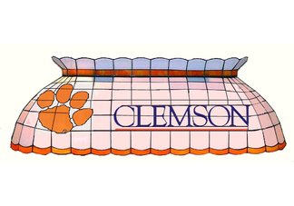 Clemson University Tigers Pool Table Lamp