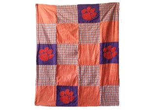Clemson University Tigers Quilt