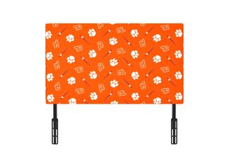 Clemson Tigers Twin Headboard