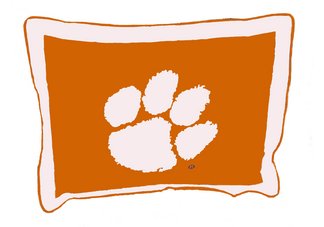 Clemson Pillow Sham