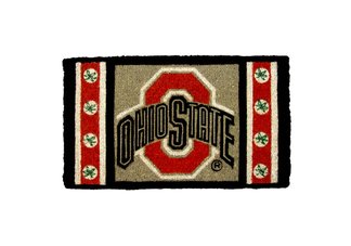 Welcome Mat Bleached-Ohio State