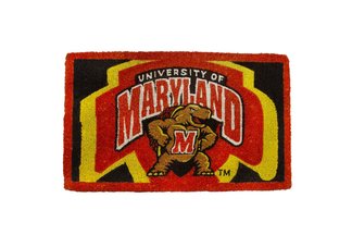 Welcome Mat Bleached-U Of Maryland