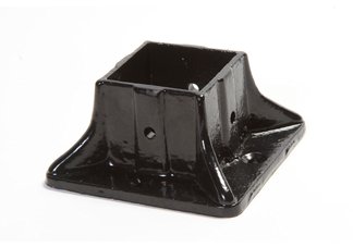 fence, fence hardware, bracket, shoe bracket, commercial shoe bracket