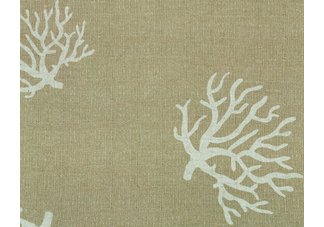 Coral Reef.  Extra long designer shower curtain