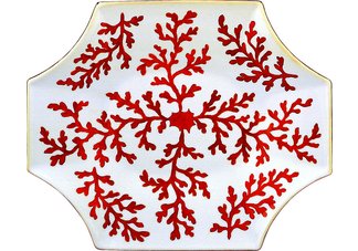 Antique Coral Plate