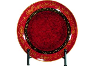 Marbled Red Glory Charger