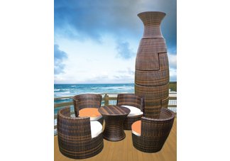 Geo Vase Interlocking Furniture Set