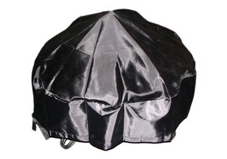 Round Firepit Rain Cover Black