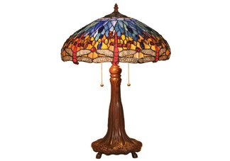 Dragonfly Design Table Lamp