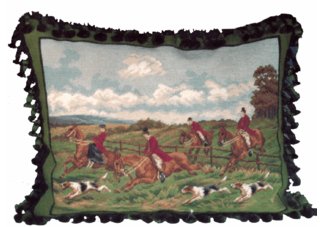 equestrian pillow