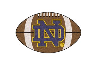 Notre Dame Football Rug