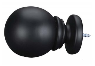 Soho Ebony Belle Of The Ball Finial