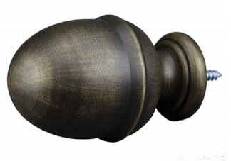 Urban Bronze Norca Rod End Finial