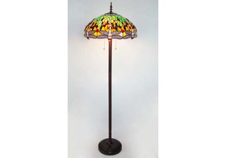 Dragonfly Tiffany Floor Lamp