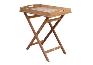 Teak Folding Serving Tray