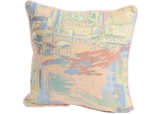 16 x 16 Designer French Blue Pillow