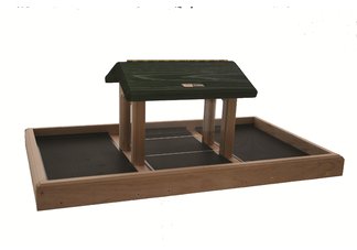 3 Qt. Hopper with Platform and Green Roof
