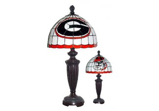 University of Georgia Bulldogs Tiffany Desk Lamp