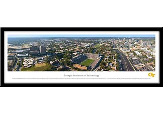 GA Tech University Stadium Print