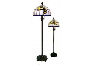 Georgia Institute of Technology Yellow Jackets Tiffany Floor Lamp