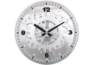 Moving-gear Wall Clock (With Glass Cover)