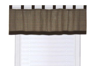 Gentleman Plaid Valance