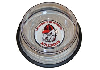 Georgia Bulldogs Dog Bowl