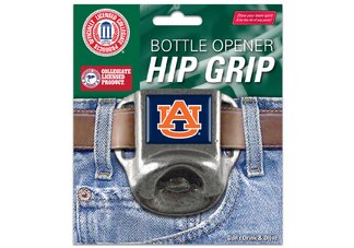 Auburn Tigers Hip Grip Bottle Opener