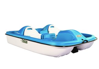 Monaco White/Blue Pedal Boat