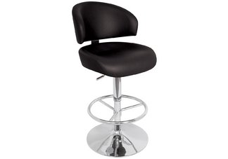 Regent Bar Stool Black