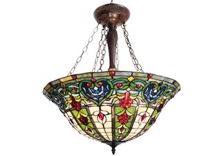 Victorian Tiffany Inverted Pendant