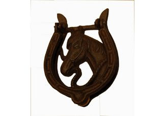 equestrian accessories, equestrian door knocker, horse decor, equestrian decor