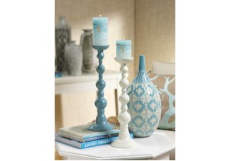 Turquoise Pacifique Pillar Holder