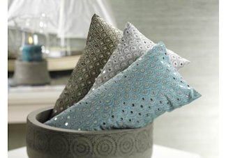 Fish Scale Throw Pillows