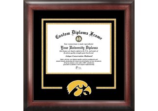 Iowa Hawkeyes Spirit Diploma Frame