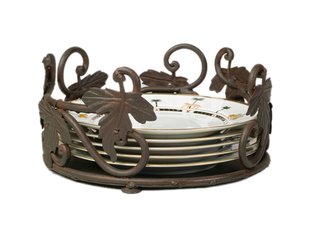 Iron plate holder